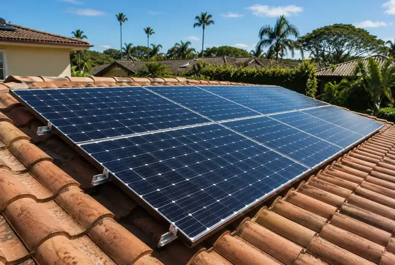 Installation de panneaux solaires à Gourhel